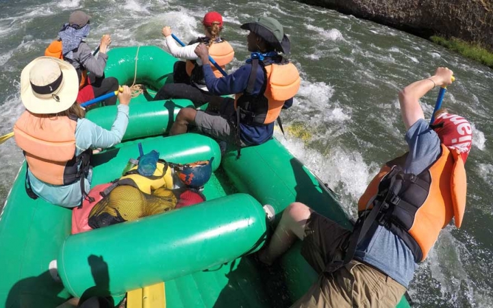 rafting course for teens